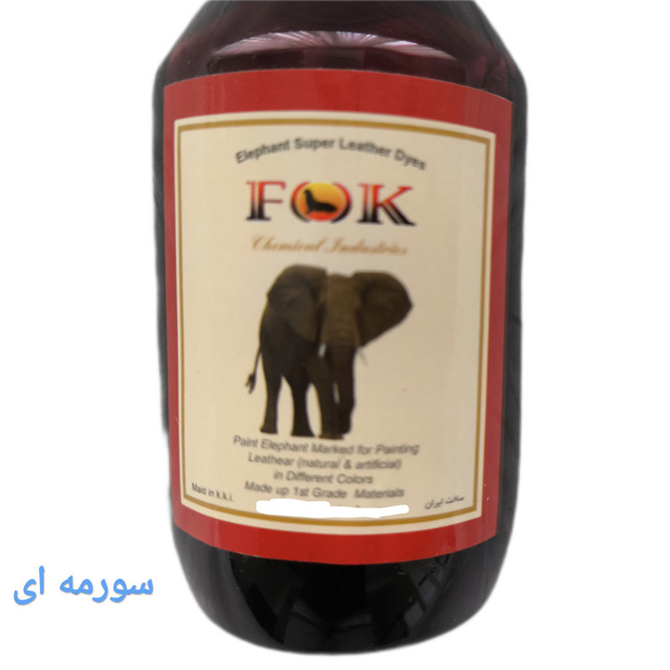 رنگ چرم فوک مدل LC-F- رنگ سورمه ای