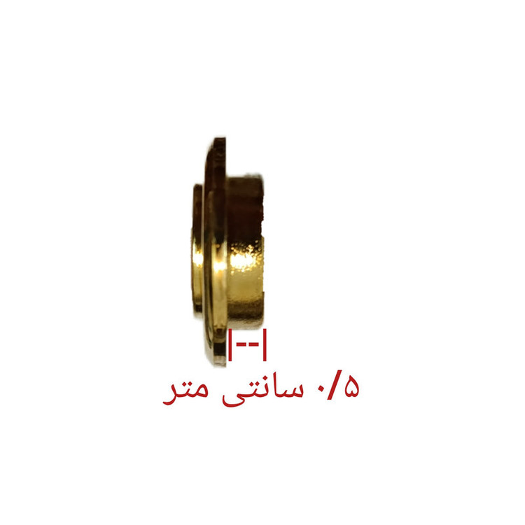 محافظ شیر اجاق گاز کد 03 سایز 35 میلی متر مجموعه 5 عددی