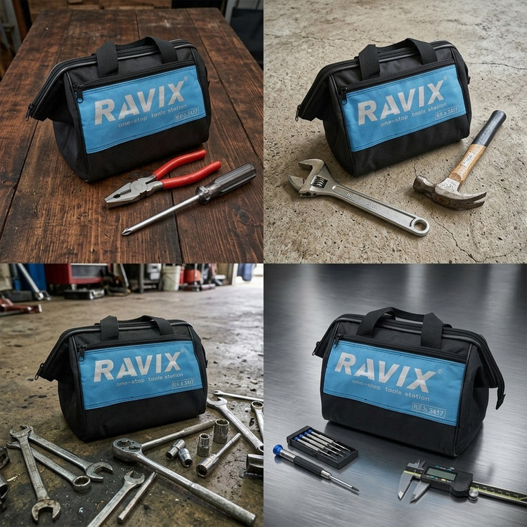 کیف ابزار راویکس مدل RX_b _ 3417 سایز 35 سانتی متر