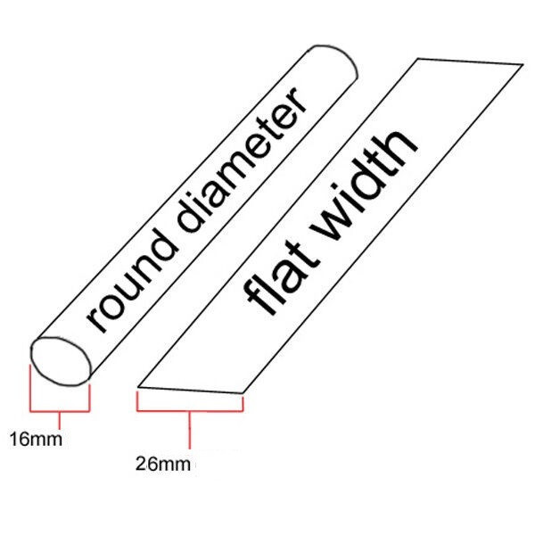 وارنیش حرارتی وو ار مدل WHT-16mm طول 1 متر