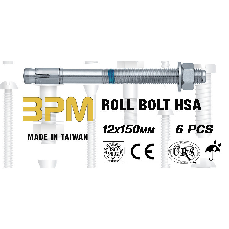 انکر بولت مدل HSA-12-150 بسته 6 عددی