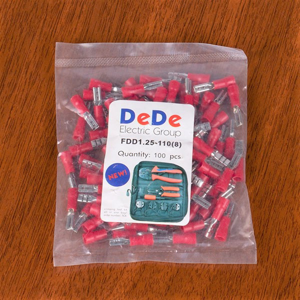 وایرشو ده ده الکتریک گروپ مدل مادگی کد FDD 1.25-110(8) بسته 100 عددی