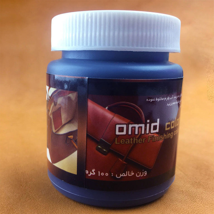 رنگ لبه چرم امید مدل O_BBH100 حجم 100 میلی لیتر بسته 3 عددی