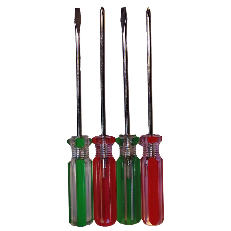 مجموعه پیچ گوشتی زی رول مدل KSRE-202-4 بسته 4 عددی
