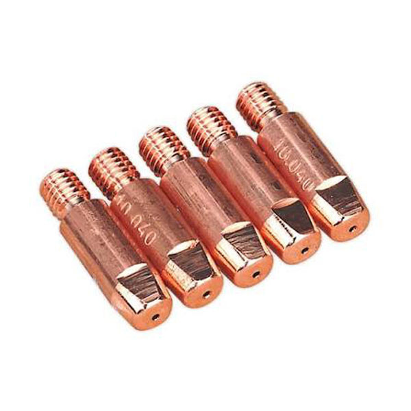 نازل تورچ مدل میگ مگ مخروطی کد M6*28*1.2 بسته ۵ عددی