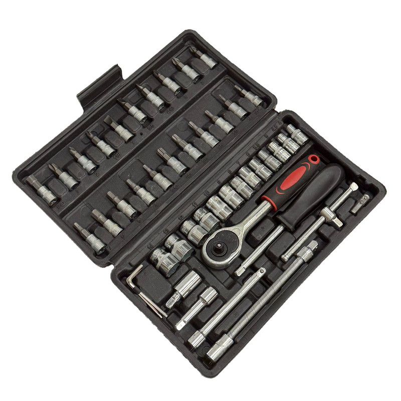آچار بکس دلیکس کد BK46P مجموعه 46 عددی