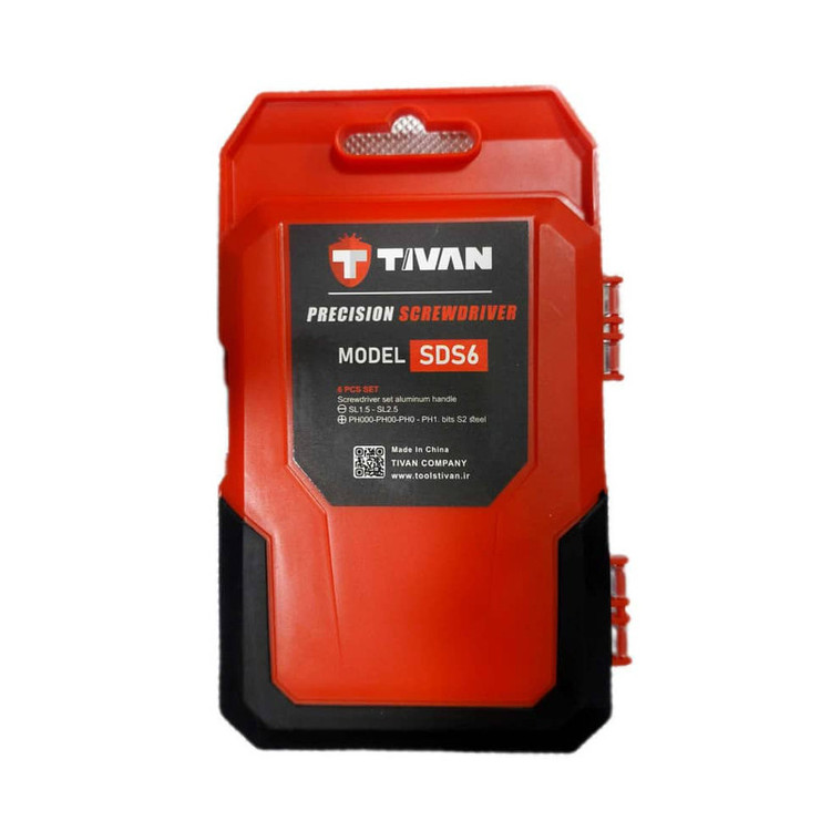 پیچ گوشتی تیوان مدل SDS6 بسته 6 عددی