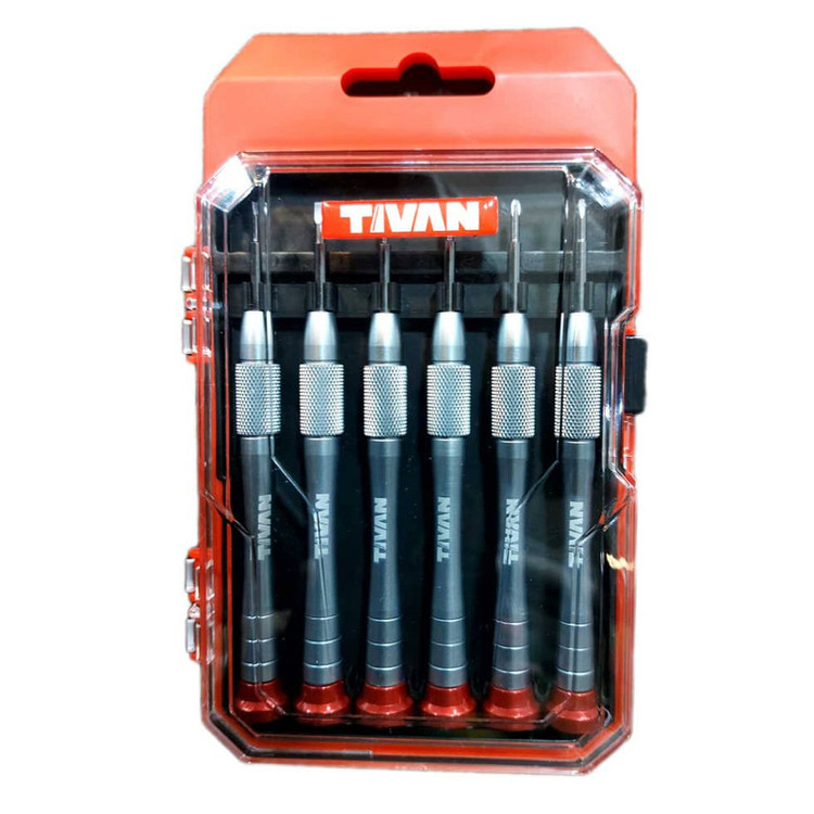 پیچ گوشتی تیوان مدل SDS6 بسته 6 عددی