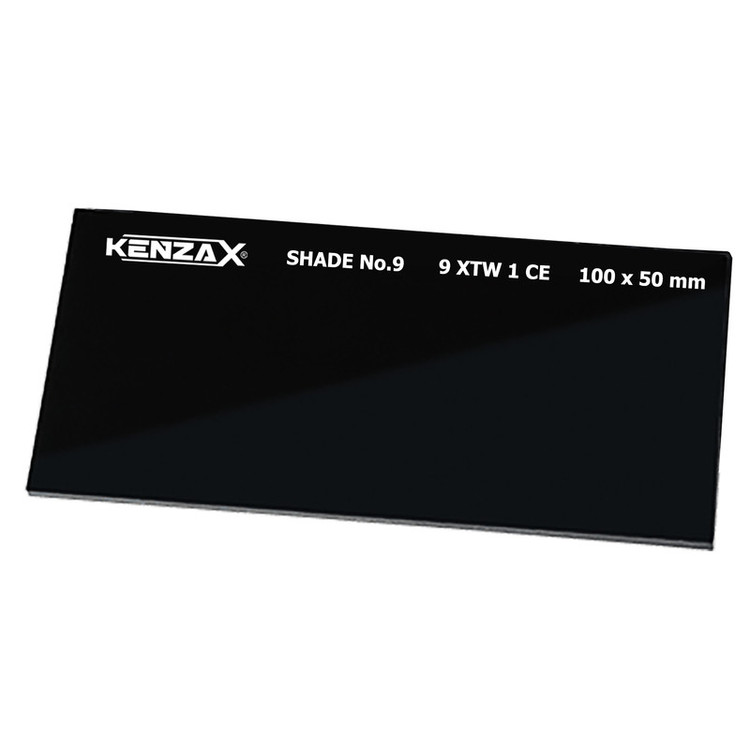 شیشه ماسک جوشکاری کنزاکس مدل KWF-109 مجموعه 100 عددی