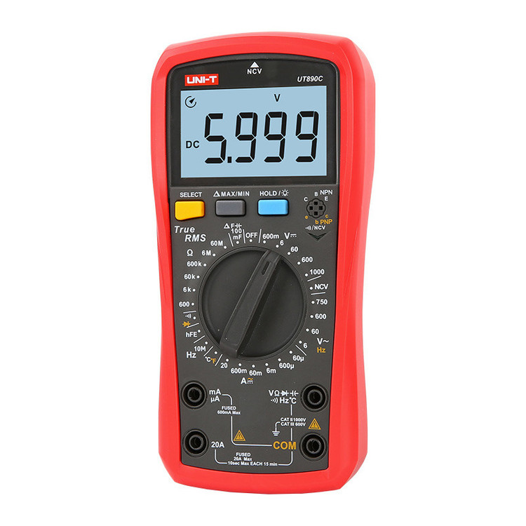 مولتی متر یونیتی مدل UT890C