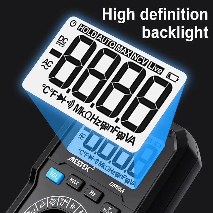 مولتی متر دیجیتال مستک مدل DM95A