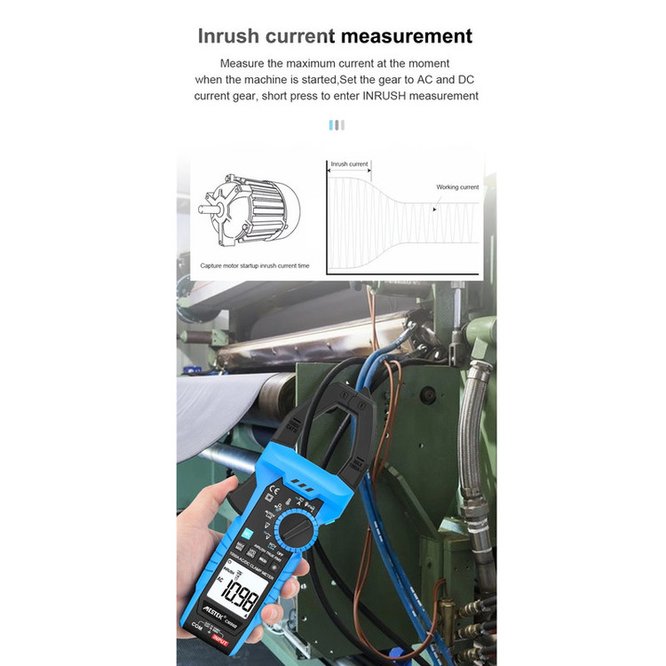 مولتی متر کلمپی دیجیتال مستک مدل CM86B