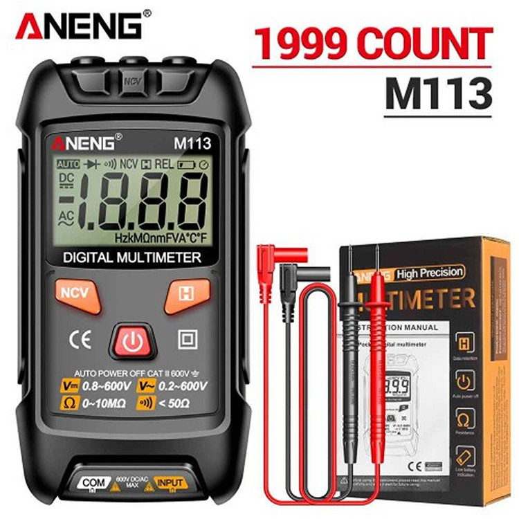 مولتی متر دیجیتال 10 آمپر اننگ مدل M113