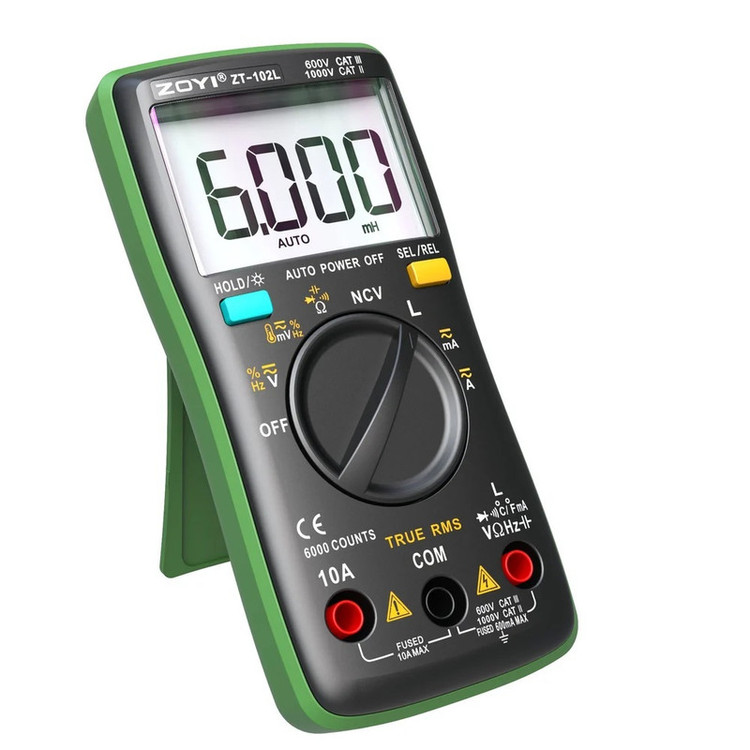 ال سی آر متر و مولتی متر زویی مدل ZT-102L