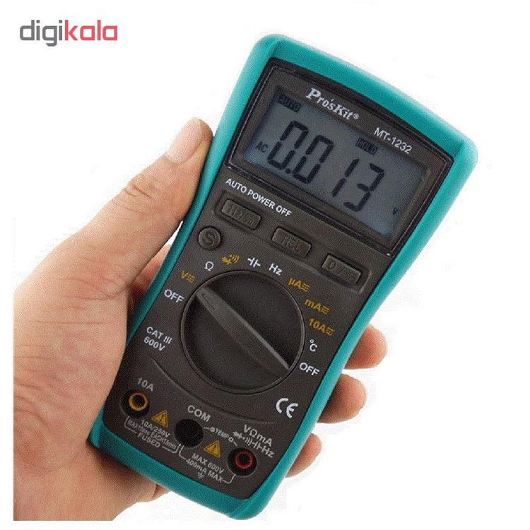 مولتی متر دیجیتال پروسکیت مدل MT-1232