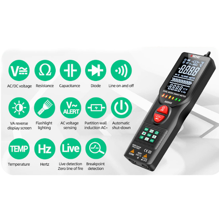 مولتی متر دیجیتال آننگ مدل AN998
