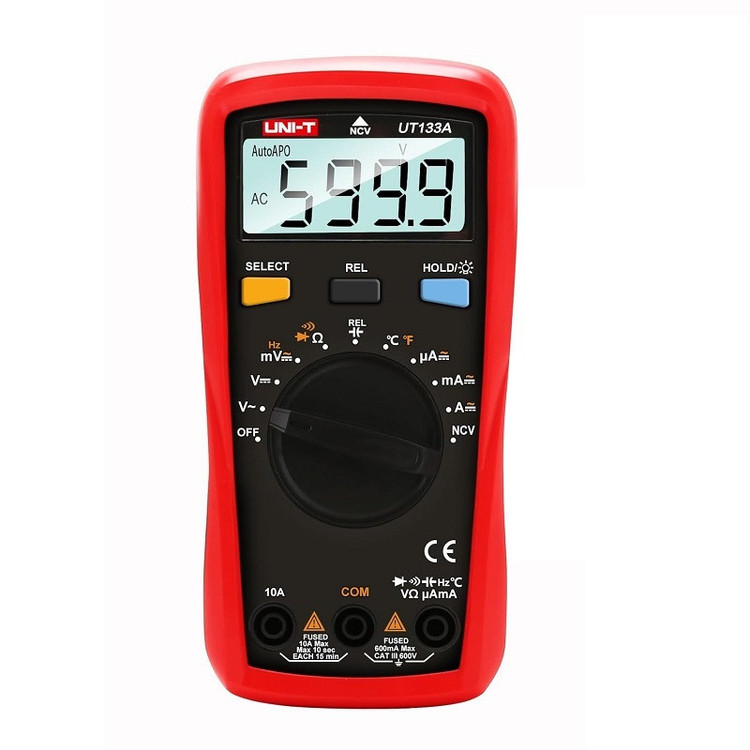 مولتی متر دیجیتال 600 آمپر یونی-تی مدل UT-133A