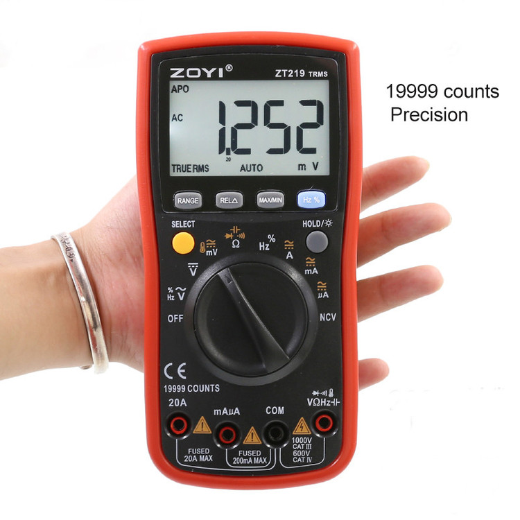 مولتی متر دیجیتال زویی مدل ZT-219
