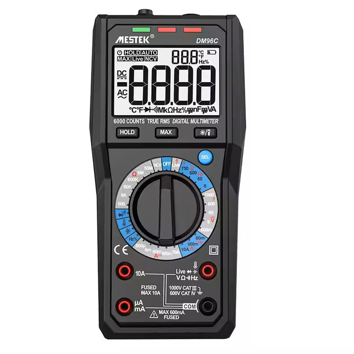 مولتی متر دیجیتال مستک مدل DM96C