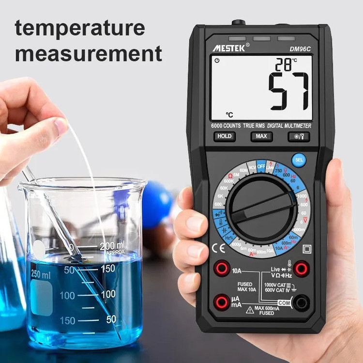 مولتی متر دیجیتال مستک مدل DM96C