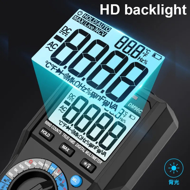 مولتی متر دیجیتال مستک مدل DM96C