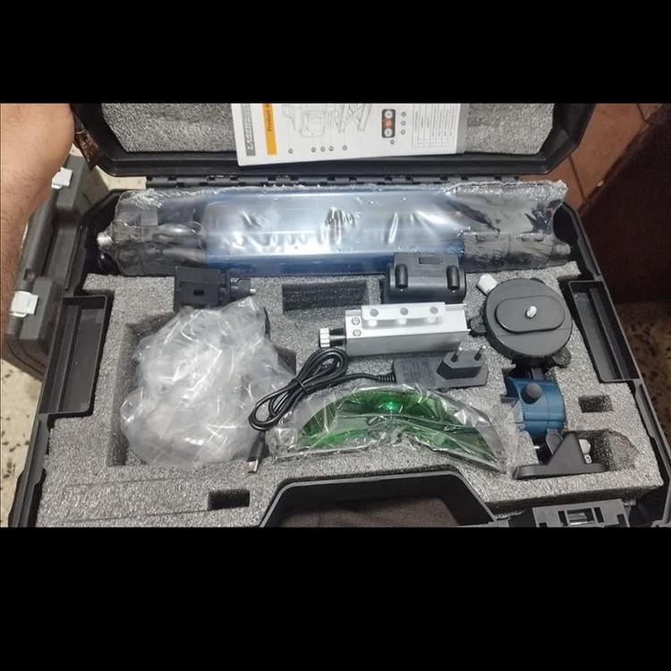 تراز لیزری چرخشی آر اس اس مدل MIT- 16-165-365-1.20C به همراه پایه