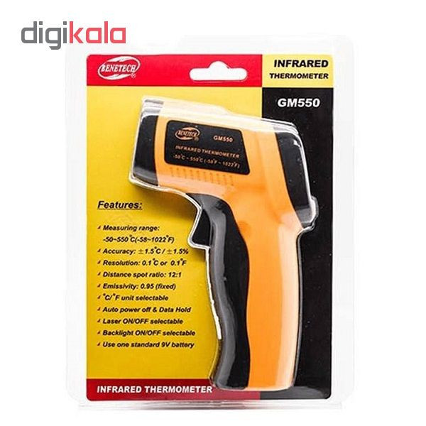 ترمومتر لیزری بنتک مدل GM550