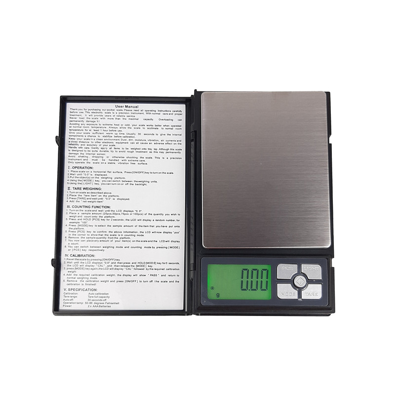 ترازو دیجیتال مدل هیرو پاور کد NOTEBOOK