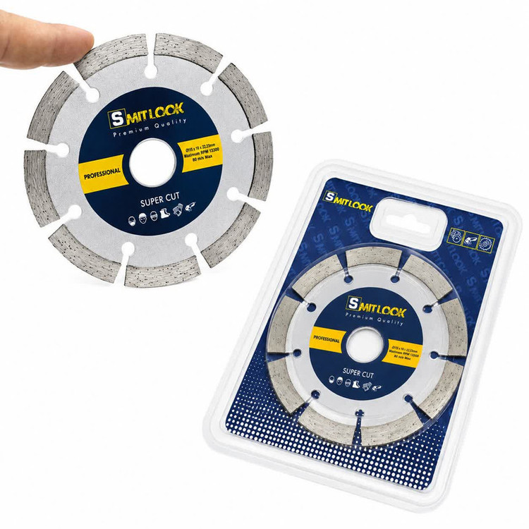 صفحه برش مینی فرز گرانیت و سرامیک اسمیت مدل SUPER CUT-115MM سایز 115 میلیمتر