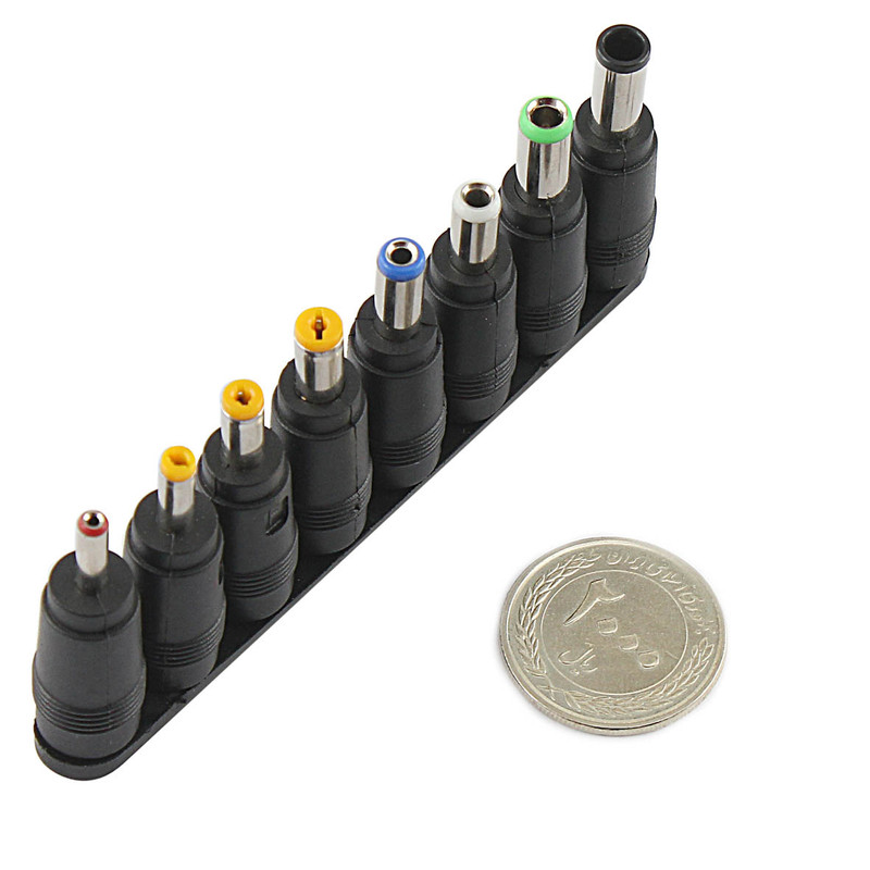 فیش تبدیل آداپتور مدل 5.5mm مجموعه 8 عددی