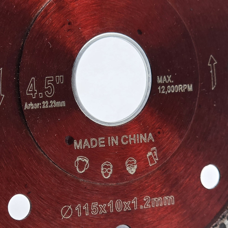 صفحه برش مینی فرز پرسلان بر هیلتی مدل 4.5 اینچ کد 115MM