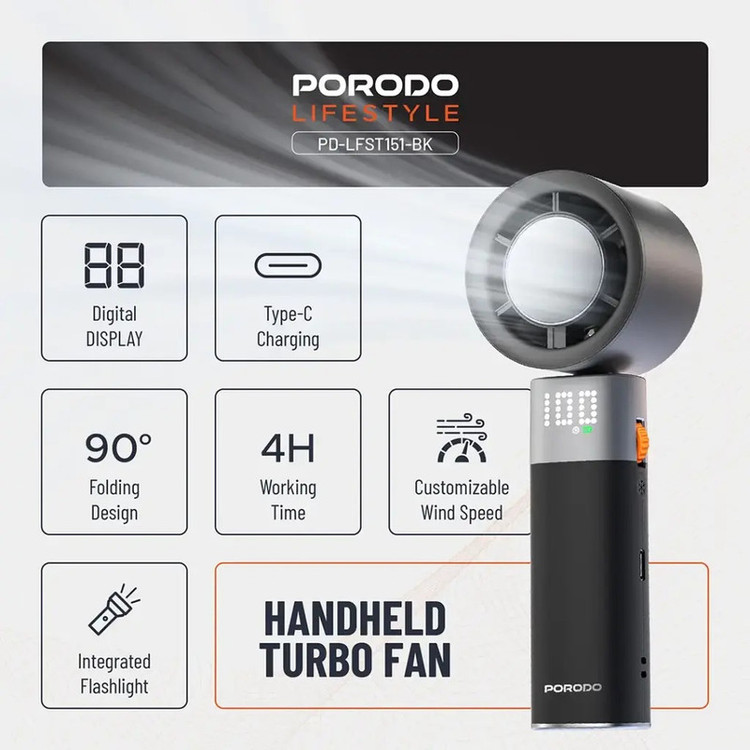 دستگاه دمنده شارژی پرودو مدل HANDHELD PDLFST151BK