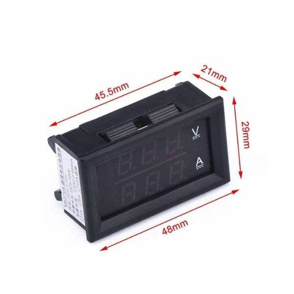 نمایشگر دیجیتال ولتاژ و جریان DC مدل 006