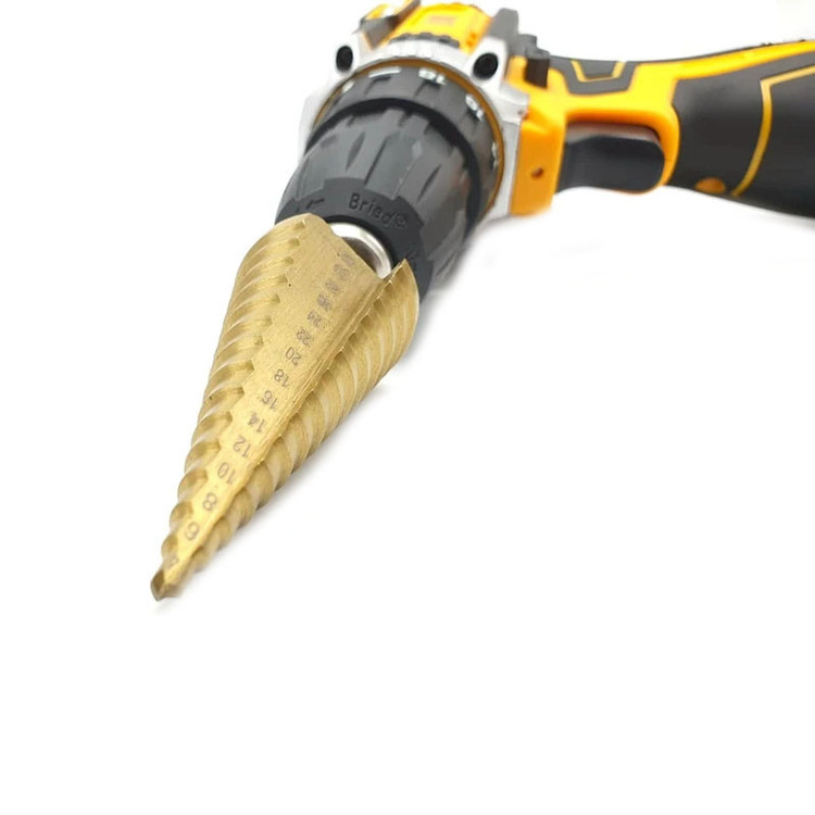 مته کاجی و مخروطی پلکانی فیدار مدل X3 مجموعه 3 عددی