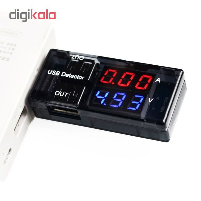 نمایشگر میزان ولتاژ و جریان پورت USB مدل D02