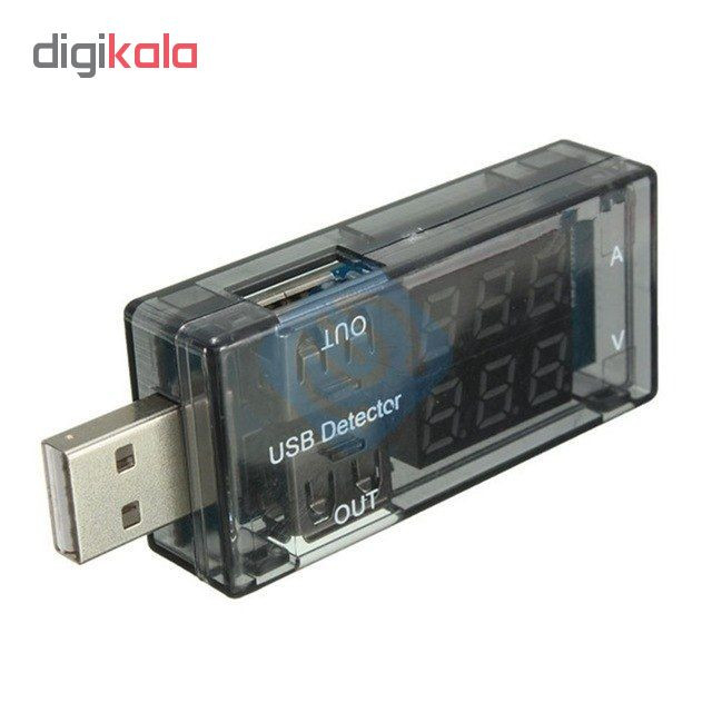 نمایشگر میزان ولتاژ و جریان پورت USB مدل D02