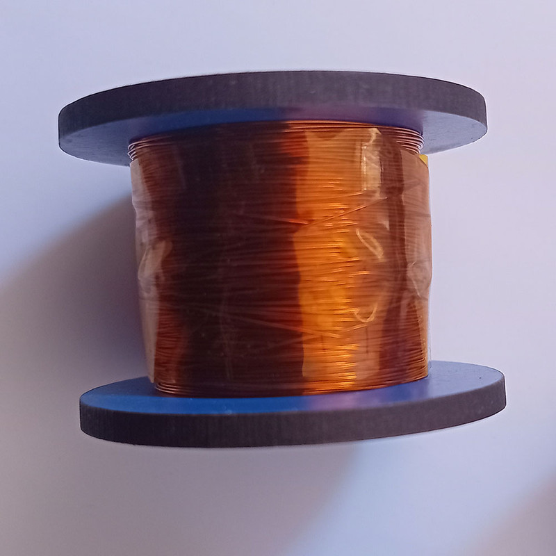 سیم مسی بدون روکش مدل D=0.3mm-100g
