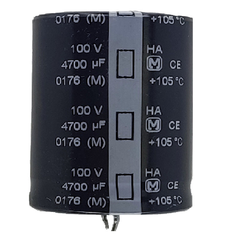 خازن الکترولیت 4700 میکروفاراد کد 100V
