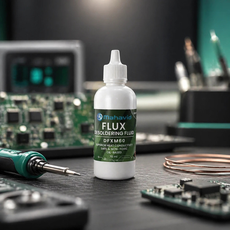 فلاکس لحیم زدایی مهاوید مدل DFXM60 حجم 70 میلی لیتر