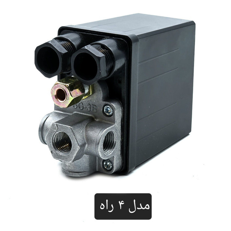 کلید برقی اتومات کمپرسور هوا پی اس آی مدل 4 راه