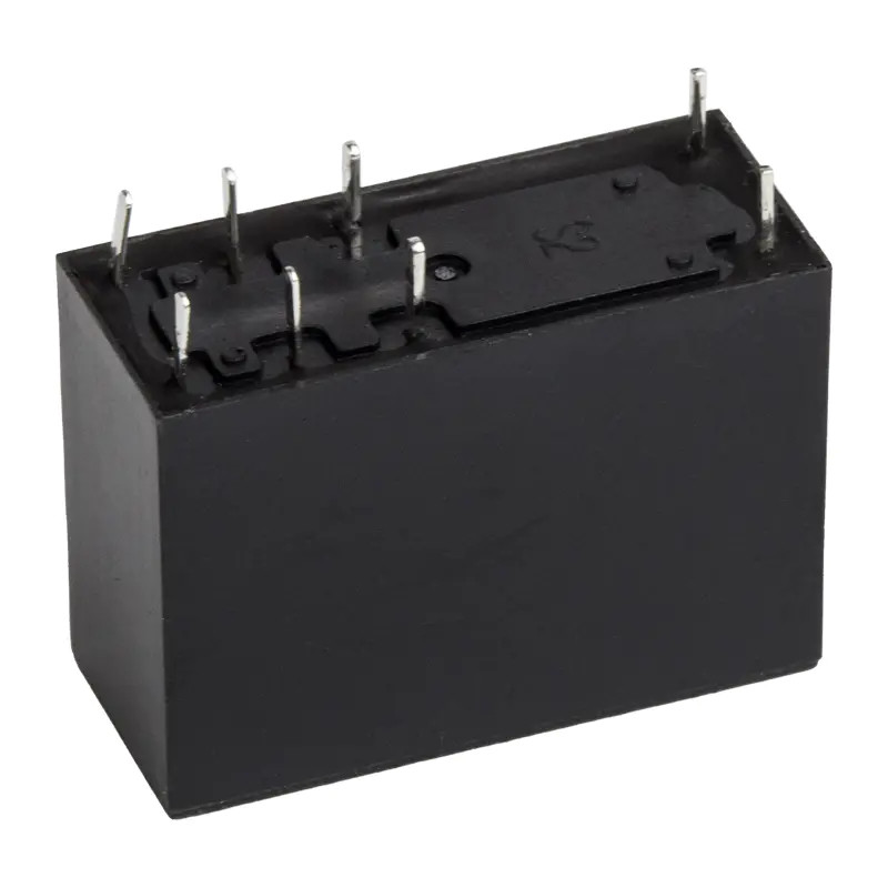 رله کتابی 12 ولت 16 آمپر 8 پایه هلی شان مدل HLS-14F2L