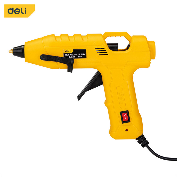 دستگاه چسب حرارتی دلی مدل DL2560 توان 60 وات