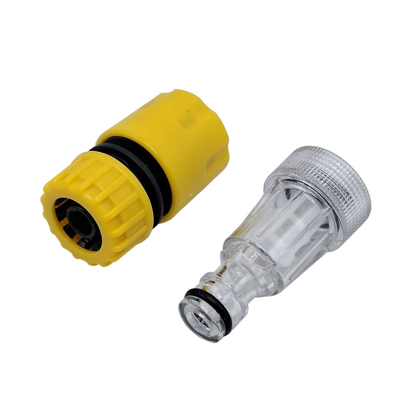 کوپلینگ و فیلتر کارواش شیشه ای تات ناد کد 2/5 مدل 025 مجموعه 2 عددی