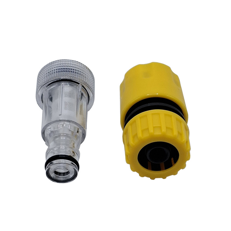 کوپلینگ و فیلتر کارواش شیشه ای تات ناد کد 2/5 مدل 025 مجموعه 2 عددی