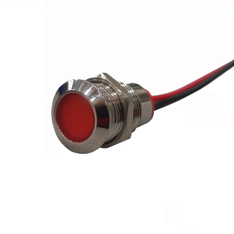 چراغ سیگنال مدل 3V-6V RED 12mm