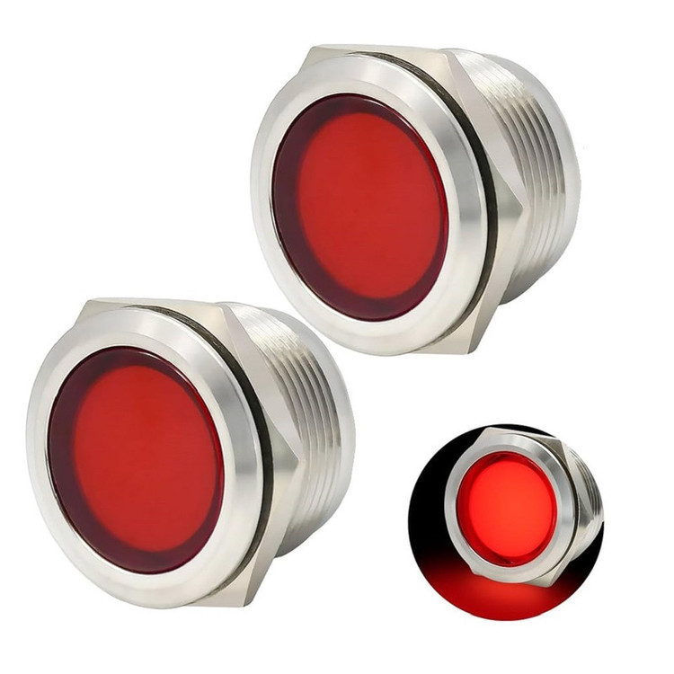 چراغ سیگنال مدل 3V-6V RED 12mm