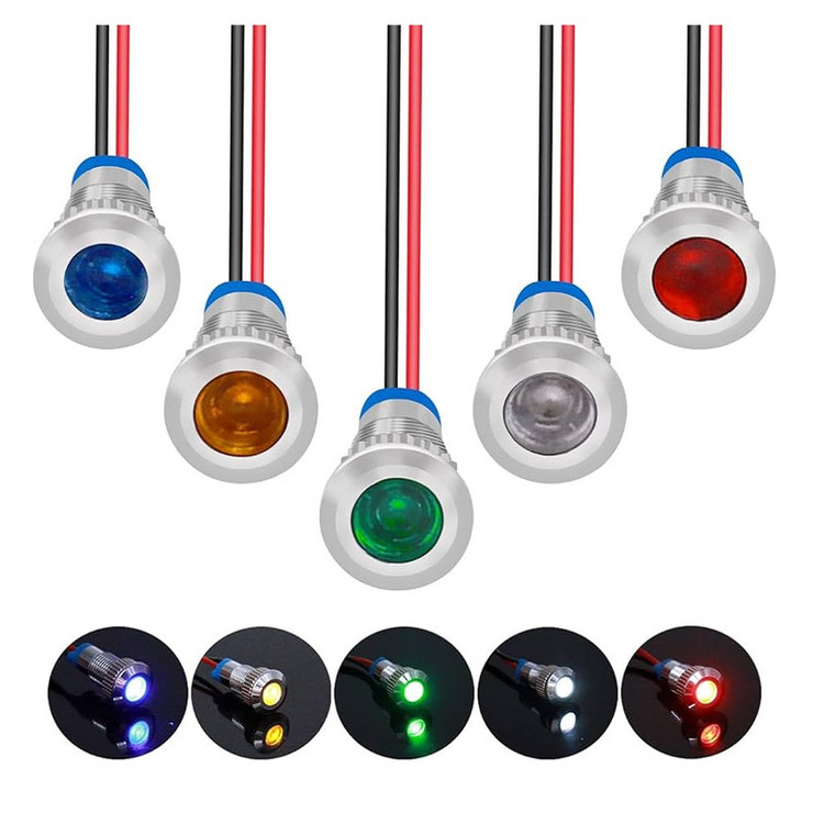 چراغ سیگنال مدل 3V-6V RED 12mm