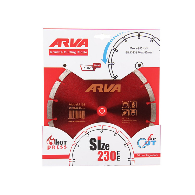 صفحه گرانیت بر آروا کد 7102 سایز 230 میلیمتری