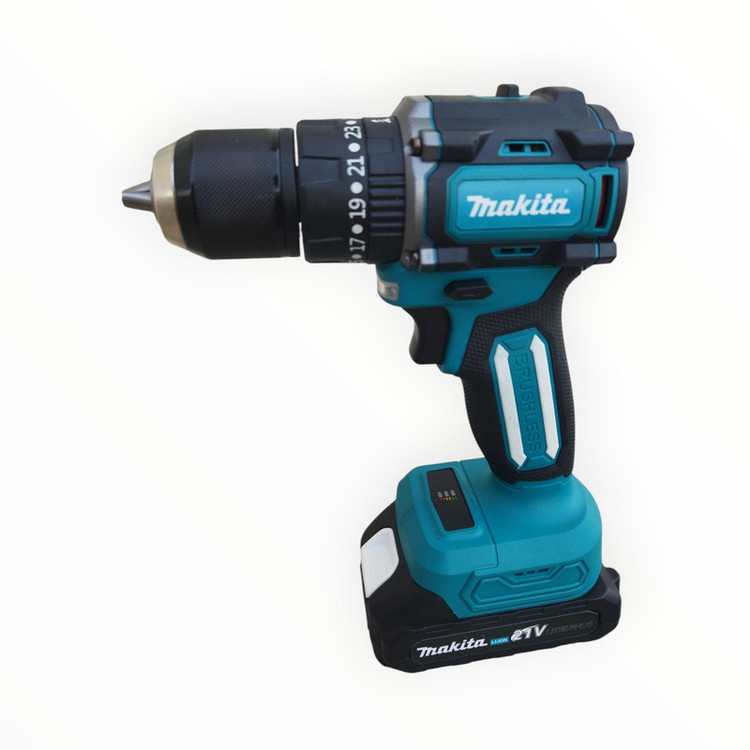 دریل پیچ گوشتی 13 میلیمتری 520 وات ماکیتا مدل SBR-21 مجموعه 29 عددی