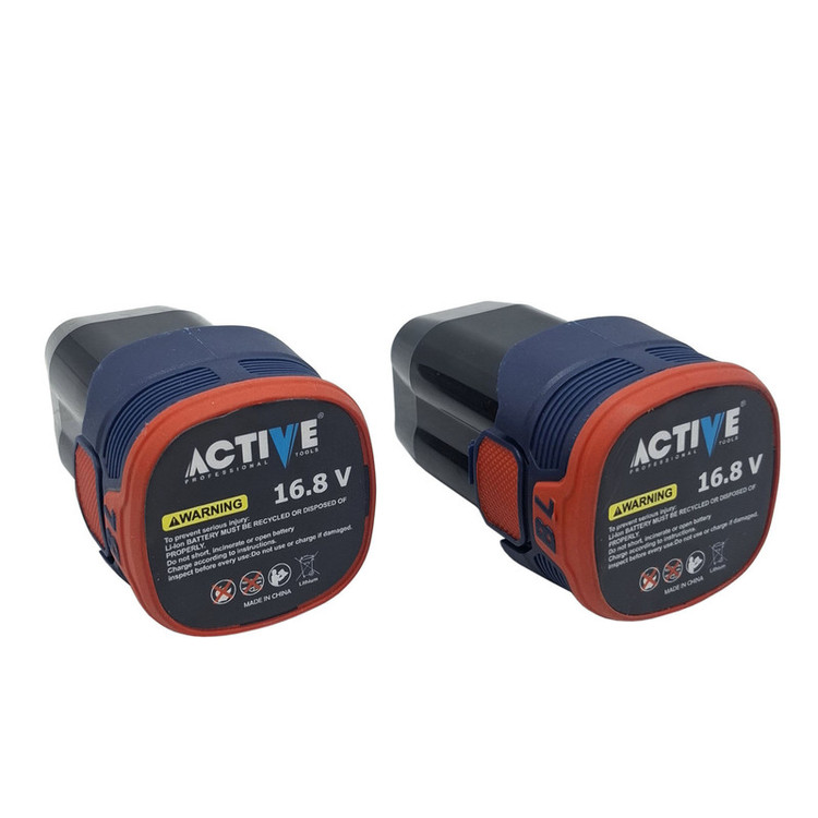 دریل چکشی شارژی براشلس 10میلی متری 16.8 ولت اکتیو مدل AC_7816CH